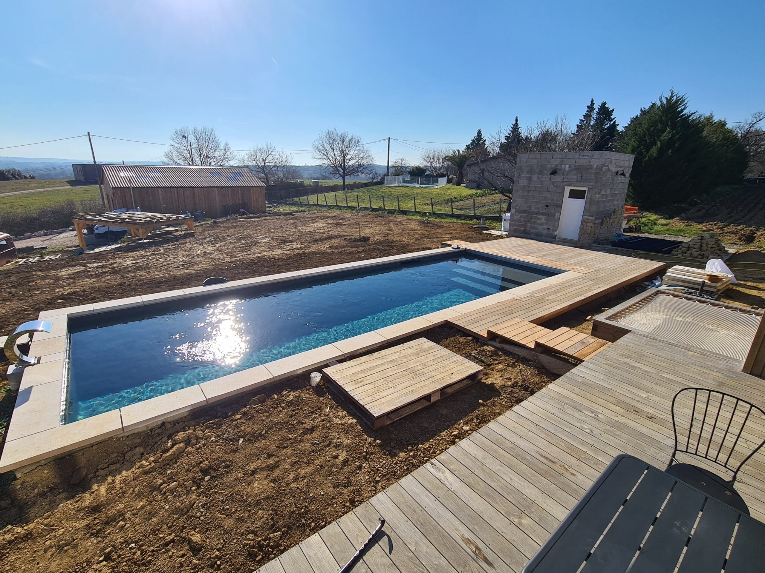 Construction piscine